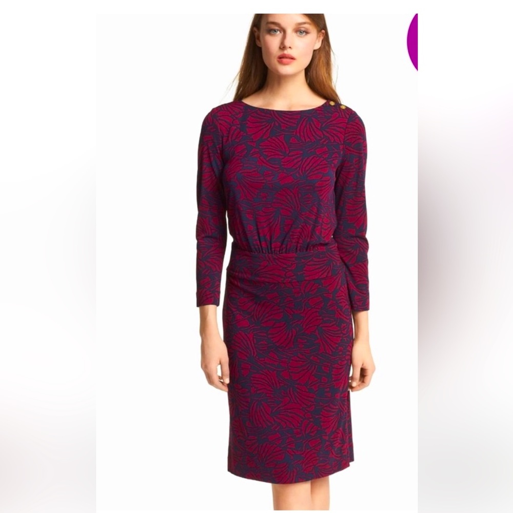 Tory Burch Etta Blouson Dress XS